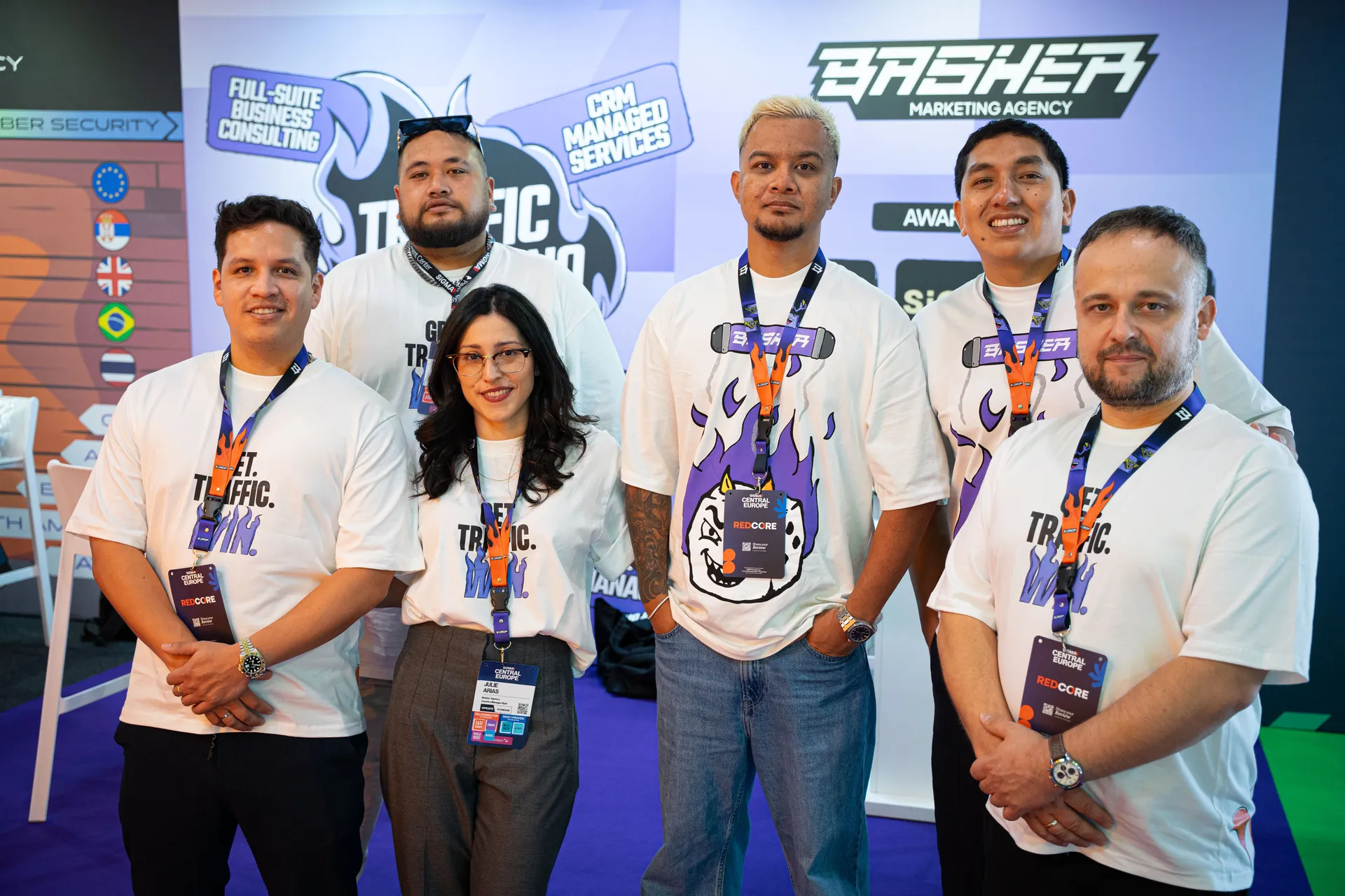 Basher at SIGMA Rome — European iGaming summit